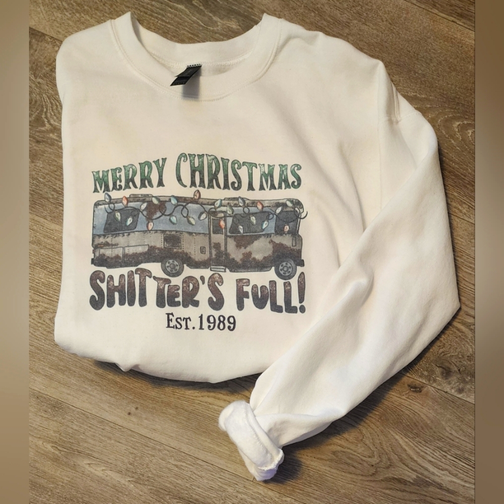 Christmas Vacation Cousin Eddie Sweatshirt Size Medium